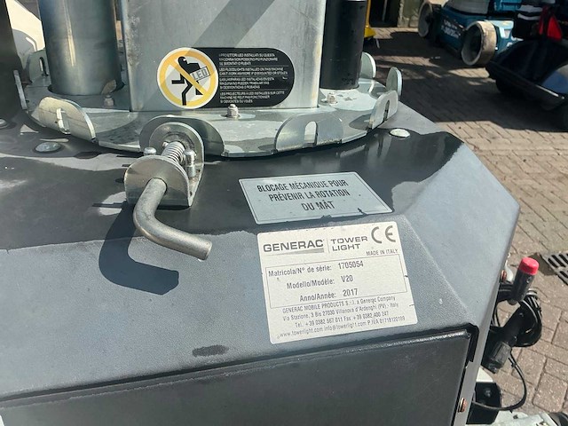 2017 generac v20 bouwlamp - afbeelding 2 van  24