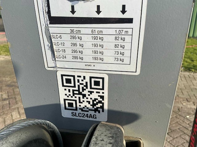 2017 genie slc24 kanaallift - afbeelding 10 van  10