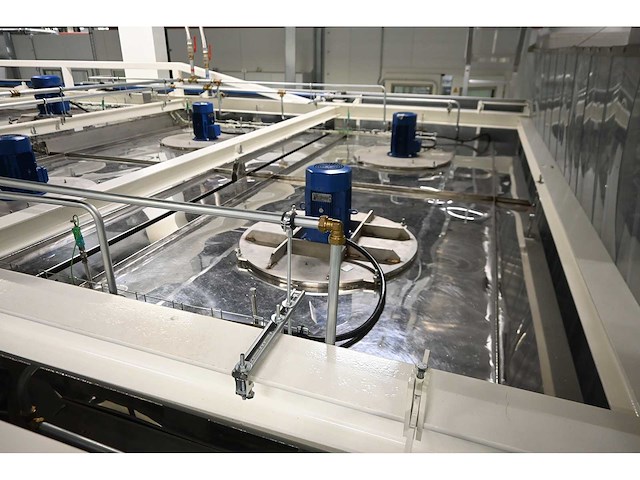 2017 global oven systems tcre 3-zone polyimide uithardings glas rol oven (c) - afbeelding 13 van  47