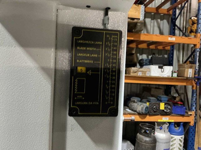 2017 griggio 640 snac lintzaagmachine - afbeelding 9 van  14