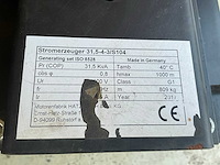 2017 hatz diesel stromerzeuger 31,5-4-3/s104 noodstroomaggregaat - afbeelding 2 van  10