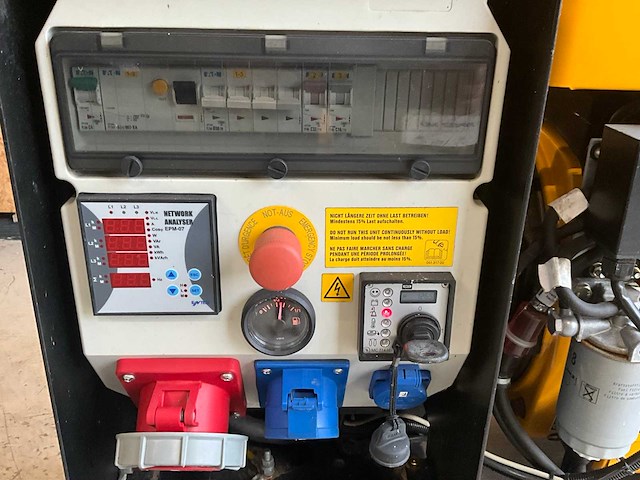 2017 hatz diesel stromerzeuger 31,5-4-3/s104 noodstroomaggregaat - afbeelding 8 van  10