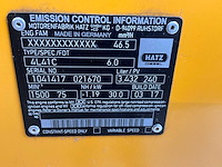 2017 hatz diesel stromerzeuger 31,5-4-3/s104 noodstroomaggregaat - afbeelding 10 van  10