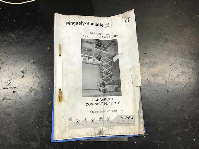 2017 haulotte compact c10rte hoogwerker - afbeelding 14 van  22
