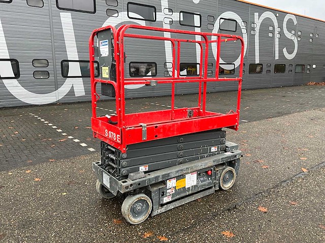 2017 haulotte optimum 8 schaarhoogwerker - afbeelding 1 van  18