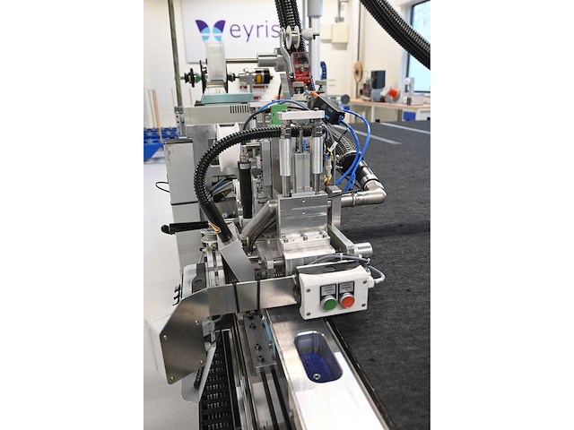 2017 hegla / knoll busbar makerp-3330 / luftkissentisch lt 9020 (kantelbare) vacuüm, soldeer tractor en isoleer assemblage tafel - afbeelding 7 van  44