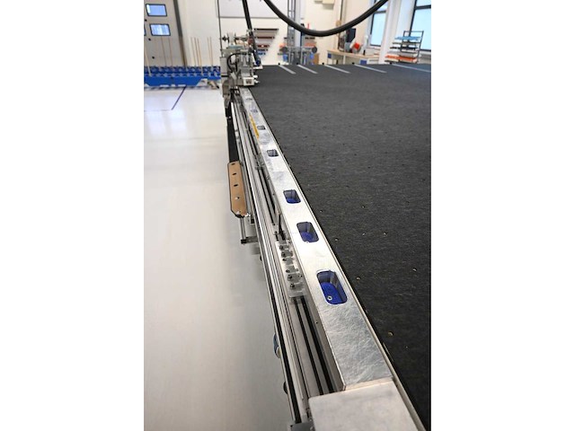 2017 hegla / knoll busbar makerp-3330 / luftkissentisch lt 9020 (kantelbare) vacuüm, soldeer tractor en isoleer assemblage tafel - afbeelding 10 van  44