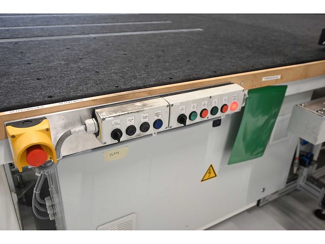 2017 hegla / knoll busbar makerp-3330 / luftkissentisch lt 9020 (kantelbare) vacuüm, soldeer tractor en isoleer assemblage tafel - afbeelding 11 van  44