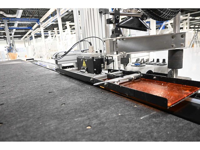 2017 hegla / knoll busbar makerp-3330 / luftkissentisch lt 9020 (kantelbare) vacuüm, soldeer tractor en isoleer assemblage tafel - afbeelding 19 van  44