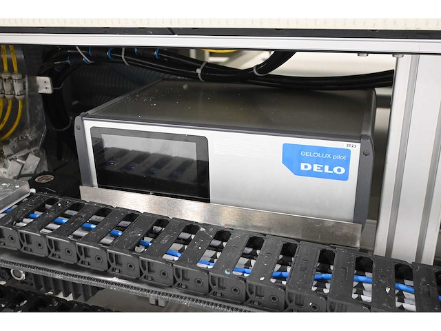 2017 hegla / knoll busbar makerp-3330 / luftkissentisch lt 9020 (kantelbare) vacuüm, soldeer tractor en isoleer assemblage tafel - afbeelding 20 van  44