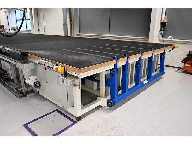 2017 hegla / knoll busbar makerp-3330 / luftkissentisch lt 9020 (kantelbare) vacuüm, soldeer tractor en isoleer assemblage tafel - afbeelding 24 van  44