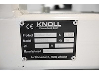 2017 hegla / knoll busbar makerp-3330 / luftkissentisch lt 9020 (kantelbare) vacuüm, soldeer tractor en isoleer assemblage tafel - afbeelding 30 van  44