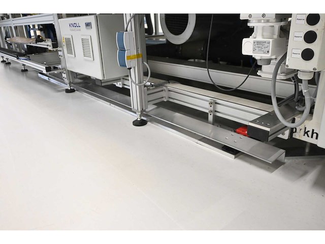 2017 hegla / knoll busbar makerp-3330 / luftkissentisch lt 9020 (kantelbare) vacuüm, soldeer tractor en isoleer assemblage tafel - afbeelding 33 van  44