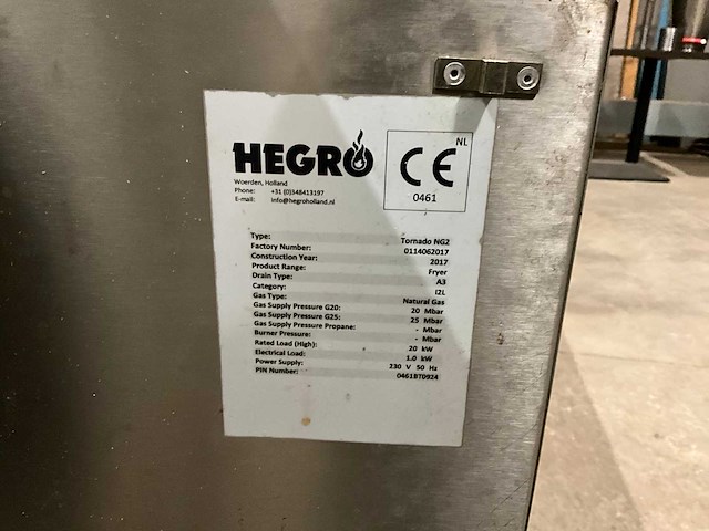 2017 hegro tornado hr44 / tornado ng2 bakwand - afbeelding 4 van  30