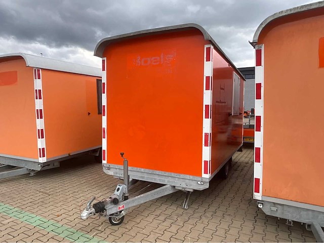 2017 henra de boer tijdelijk bouw dbm schaft aanhangwagen - afbeelding 1 van  14