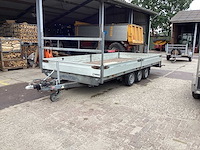 2017 henra pl35es3 35 3-assige plateau-/boordaanhangwagen - afbeelding 1 van  15