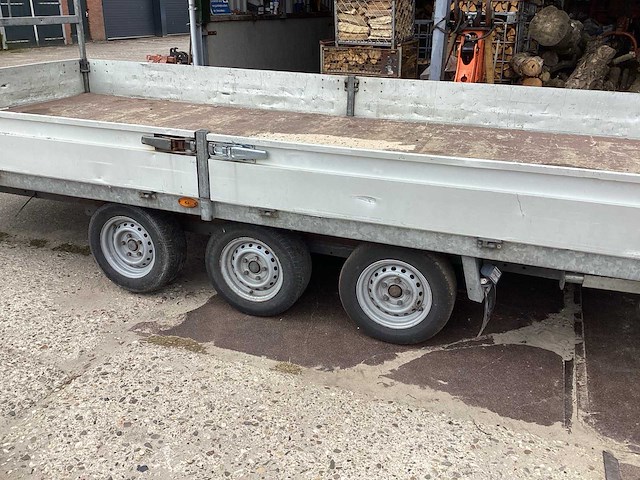 2017 henra pl35es3 35 3-assige plateau-/boordaanhangwagen - afbeelding 13 van  15