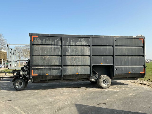 2017 heuvelmans 43m3 mestcontainer - afbeelding 14 van  19