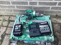 2017 hitach ds18dbl2 boormachine - afbeelding 2 van  4
