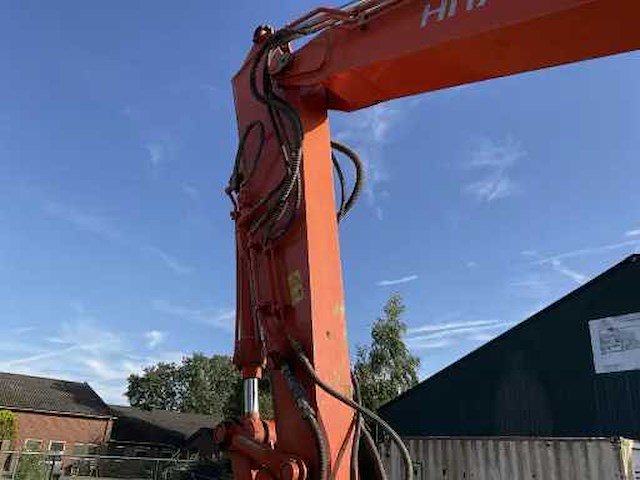 2017 hitachi zaxis 140 w-6 wheeled excavator - afbeelding 8 van  31