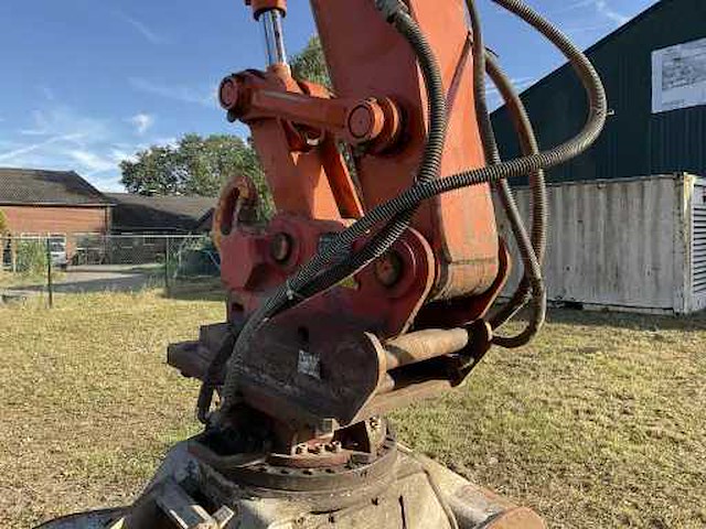 2017 hitachi zaxis 140 w-6 wheeled excavator - afbeelding 9 van  31