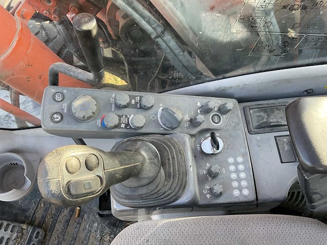 2017 hitachi zaxis 140 w-6 wheeled excavator - afbeelding 19 van  31