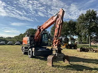 2017 hitachi zaxis 140 w-6 wheeled excavator - afbeelding 23 van  31