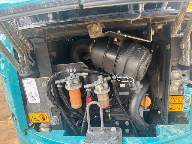 2017 hitachi zh17 1.7t minigraafmachine - afbeelding 5 van  14