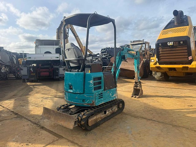 2017 hitachi zh17 1.7t minigraafmachine - afbeelding 8 van  14