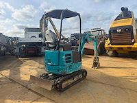 2017 hitachi zh17 1.7t minigraafmachine - afbeelding 8 van  14