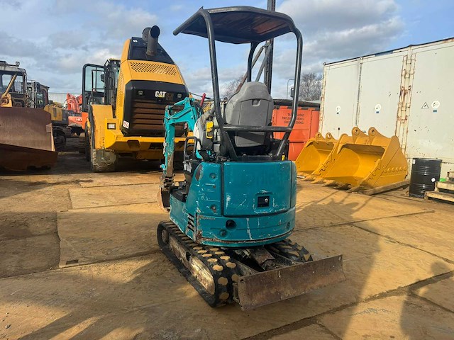 2017 hitachi zh17 1.7t minigraafmachine - afbeelding 9 van  14