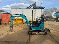 2017 hitachi zh17 1.7t minigraafmachine - afbeelding 1 van  14
