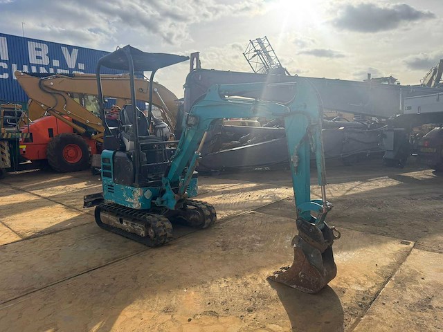 2017 hitachi zh17 1.7t minigraafmachine - afbeelding 12 van  14