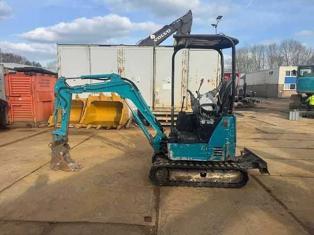 2017 hitachi zh17 1.7t minigraafmachine - afbeelding 1 van  14