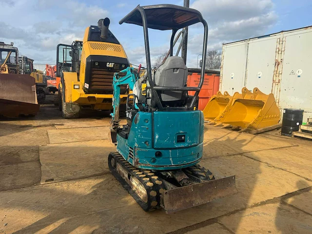 2017 hitachi zh17 1.7t minigraafmachine - afbeelding 9 van  14
