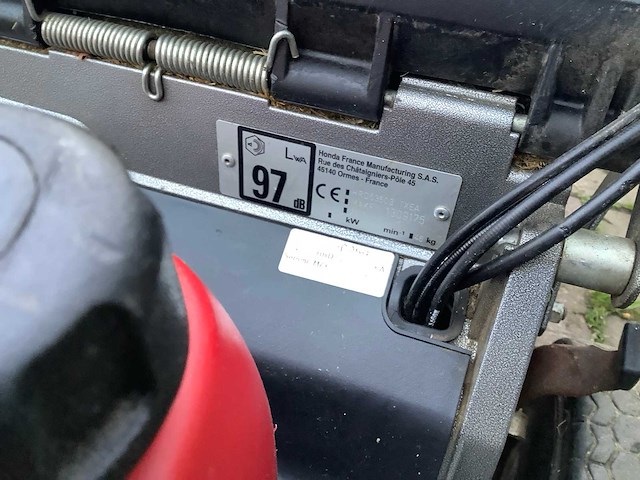 2017 honda hrd536 grasmaaier - afbeelding 3 van  3