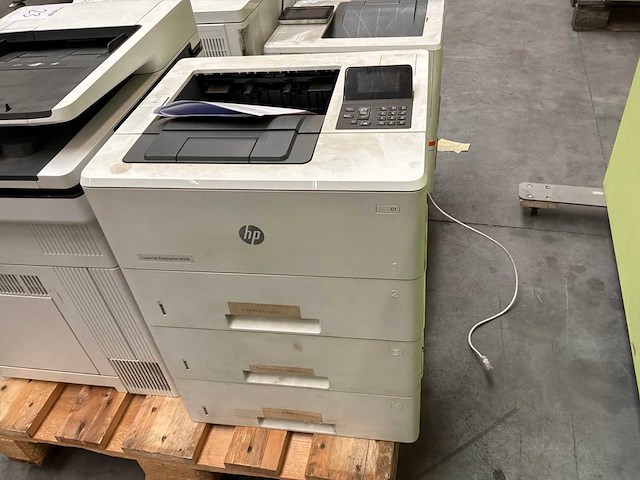 2017 hp laserjet enterprise m506 digitale kleurenprinter - afbeelding 1 van  7
