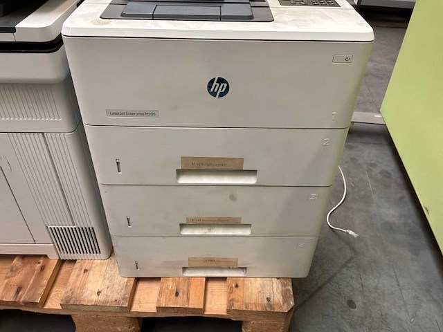 2017 hp laserjet enterprise m506 digitale kleurenprinter - afbeelding 3 van  7