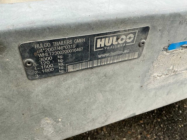 2017 hulco machinetransporter - afbeelding 9 van  9