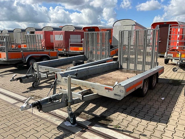 2017 hulco terrax-2 3001-lk machine transporter aanhangwagen - afbeelding 1 van  18