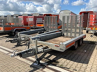 2017 hulco terrax-2 3001-lk machine transporter aanhangwagen - afbeelding 1 van  18