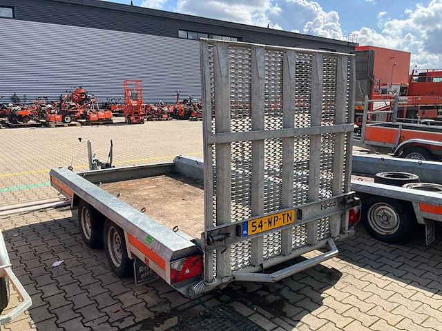 2017 hulco terrax-2 3001-lk machine transporter aanhangwagen - afbeelding 15 van  18