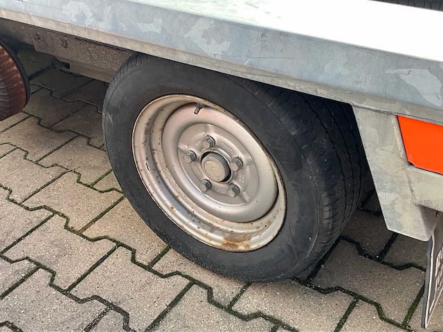 2017 hulco terrax-2 3001-lk machine transporter aanhangwagen - afbeelding 4 van  18