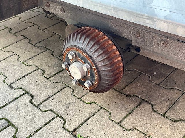 2017 hulco terrax-2 3001-lk machine transporter aanhangwagen - afbeelding 5 van  18