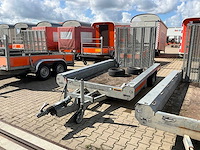 2017 hulco terrax-2 3001-lk machine transporter aanhangwagen - afbeelding 1 van  18