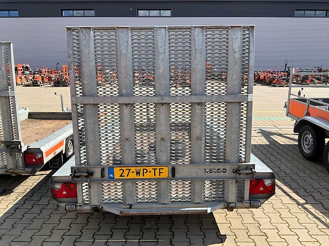 2017 hulco terrax-2 3001-lk machine transporter aanhangwagen - afbeelding 14 van  18