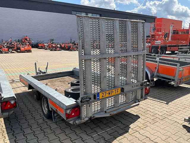 2017 hulco terrax-2 3001-lk machine transporter aanhangwagen - afbeelding 16 van  18