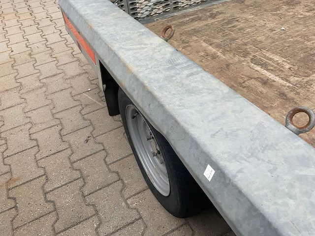 2017 hulco terrax-2 3001-lk machine transporter aanhangwagen - afbeelding 2 van  19
