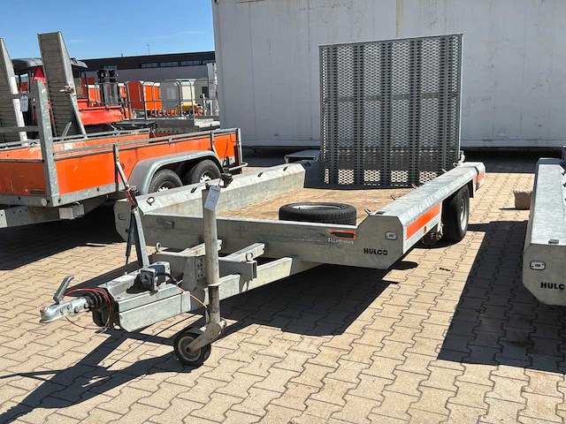 2017 hulco terrax-2 3001-lk machine transporter aanhangwagen - afbeelding 1 van  19