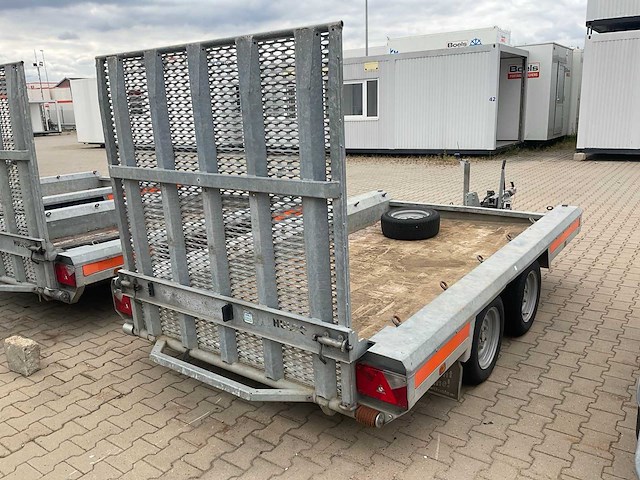 2017 hulco terrax-2 3001-lk machine transporter aanhangwagen - afbeelding 14 van  19